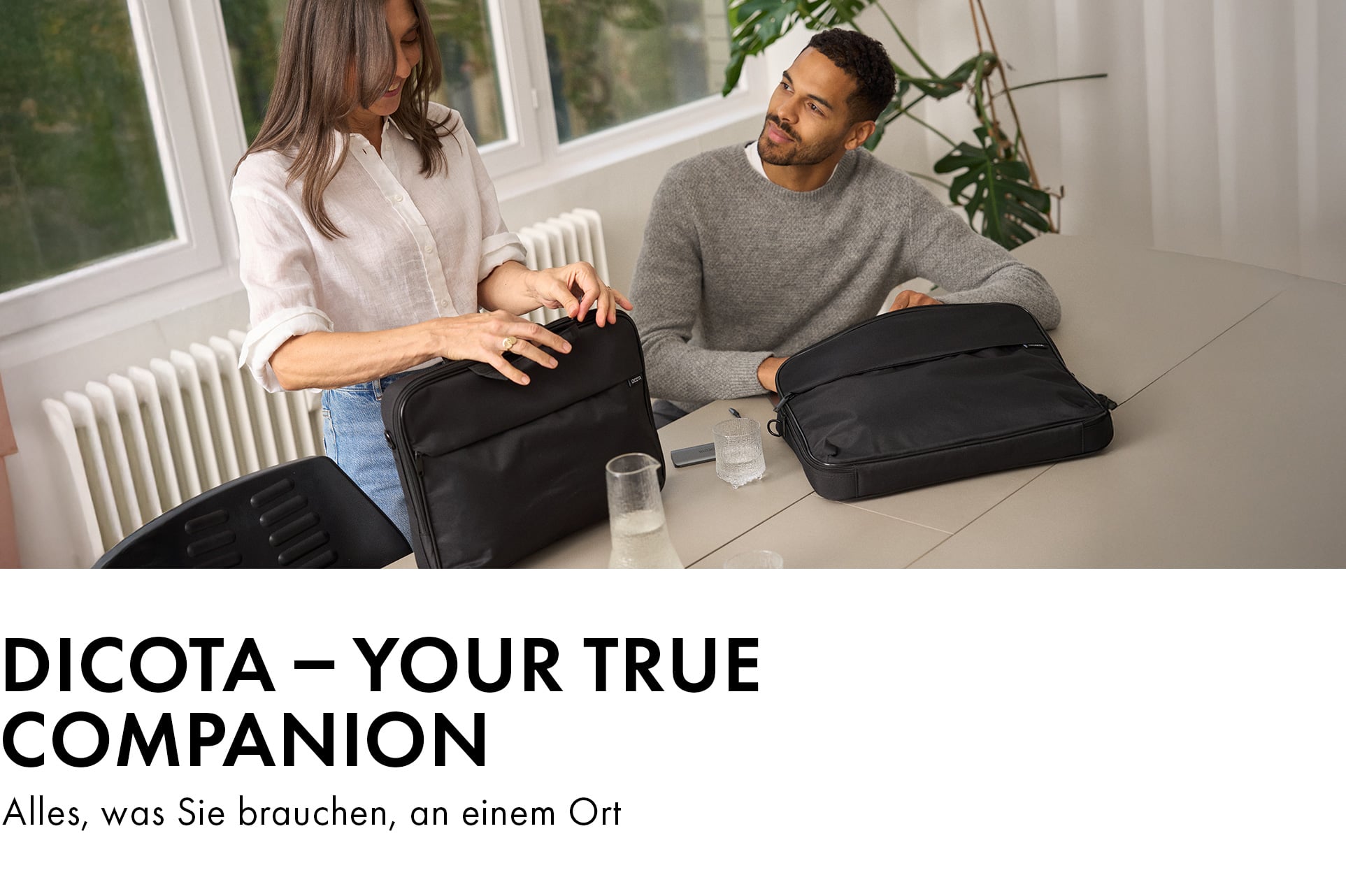 Alles, was Sie brauchen, in einem Ort. DICOTA - Your True Companion