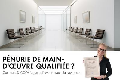 Pénurie de personnel qualifié ? Comment DICOTA conçoit l'avenir avec clairvoyance